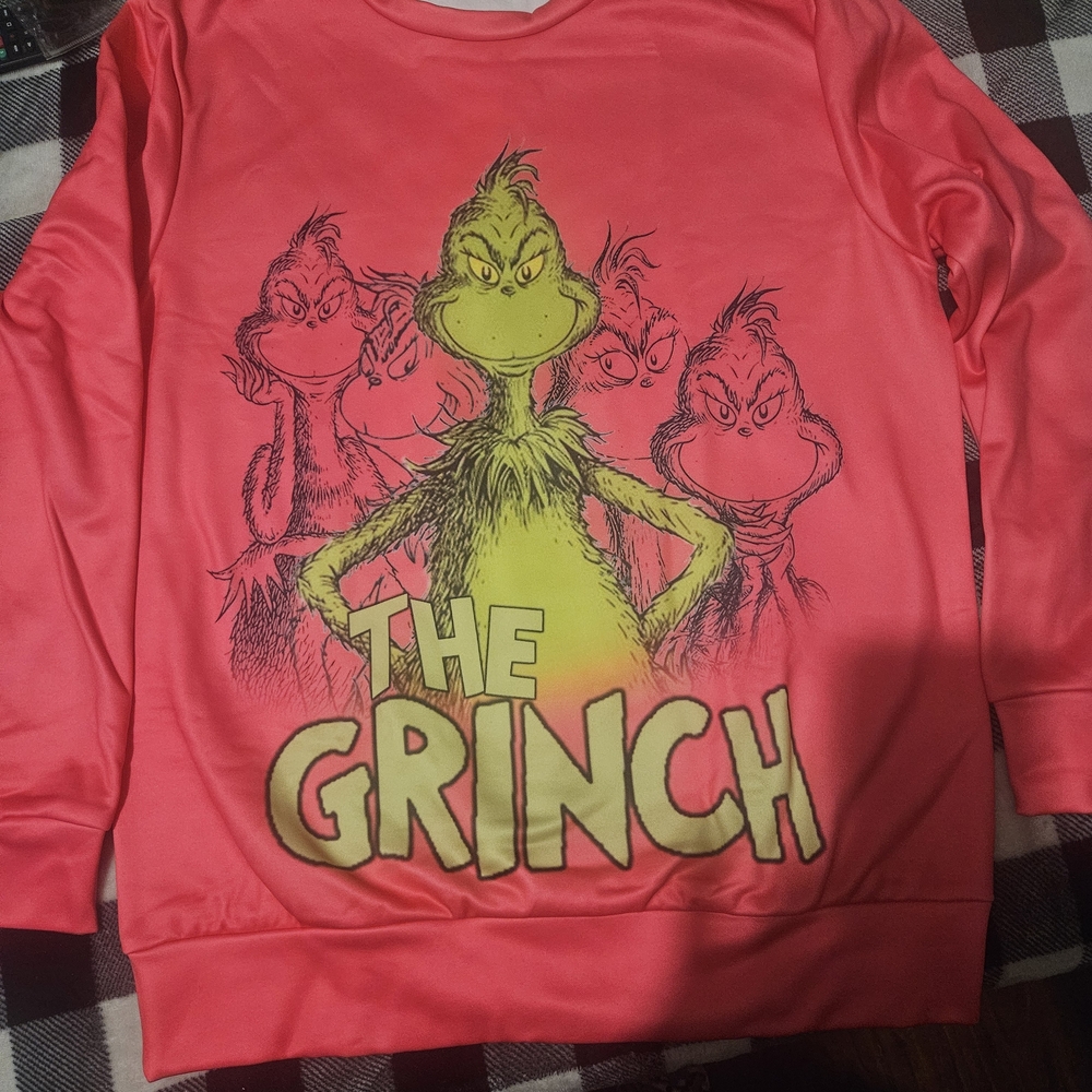 The Grinch Pink Sweatshirt